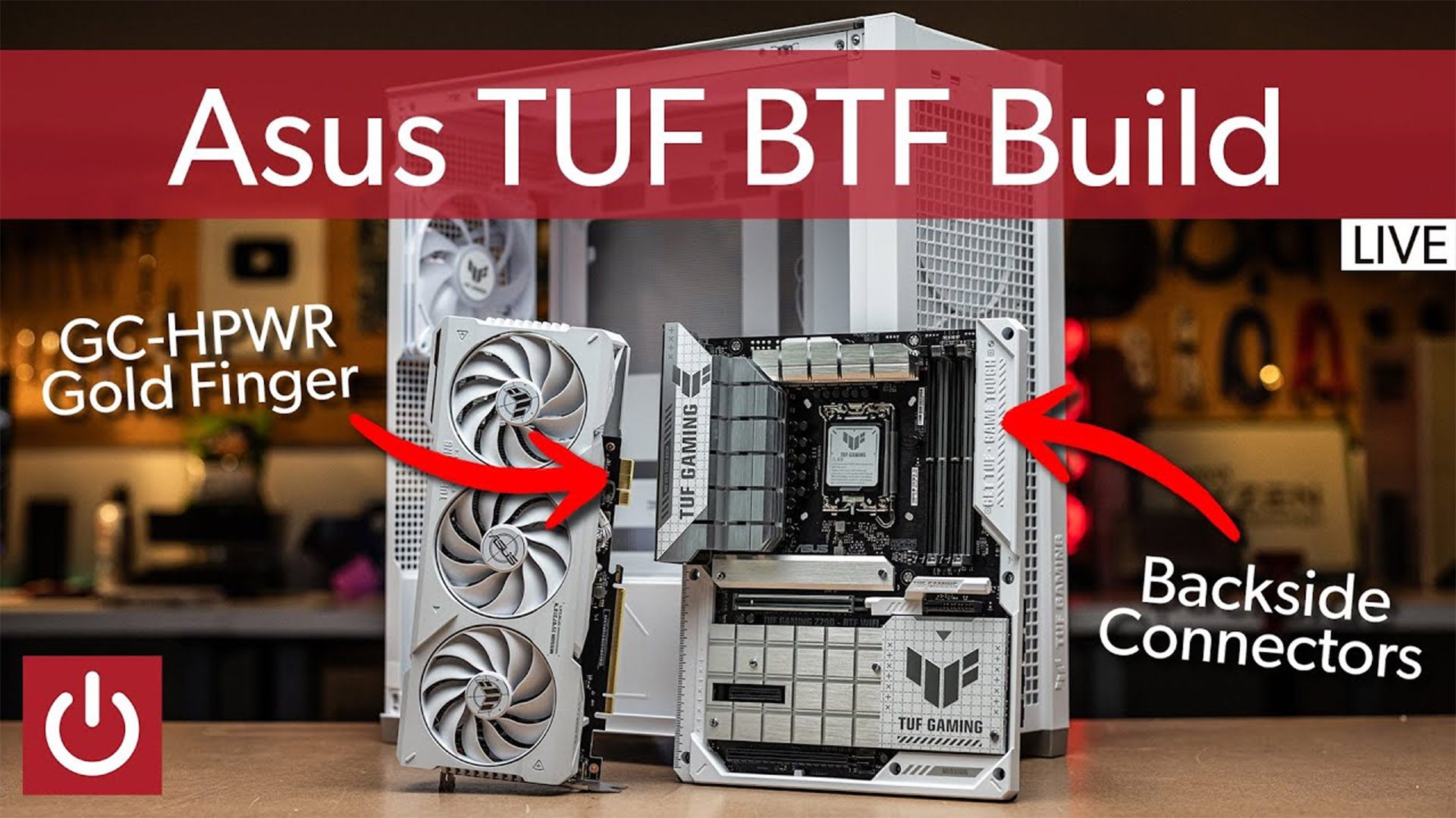 Watch PCWorld build an invisible-cable desktop with Asus BTF parts