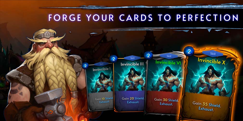 Aftermagic lets you upgrade your deck and form synergies across a roguelike card battler, out now on iOS and Android