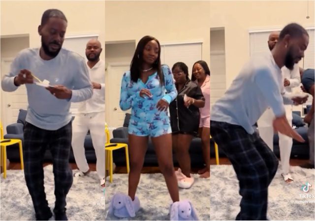 “Only simi got it right” – Reactions as Adekunle Gold and Simi show off moves to viral ‘Tshwala Bam’ Dance