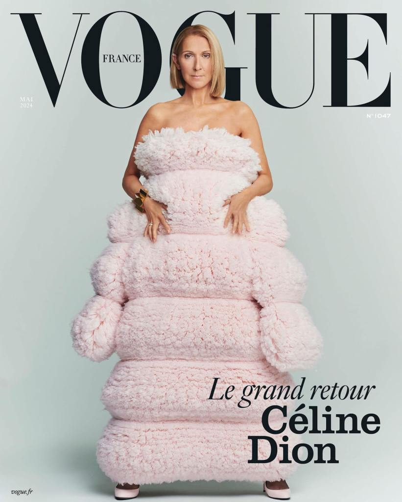 Celine Dion makes high-fashion comeback on Vogue France cover: ‘Revealing my beauty’ at 55