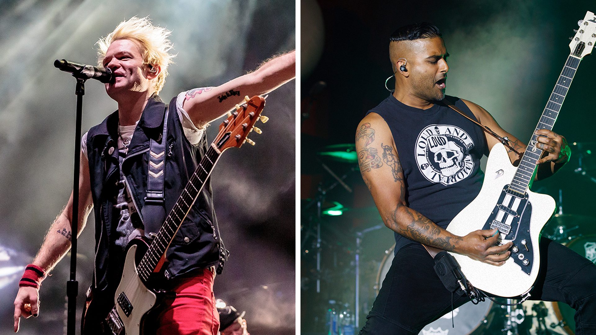 “I’ve had years of listening to that Goldtop and now, I own it”: Sum 41’s Deryck Whibley and Dave Baksh talk perfect guitars, going from amp stacks to profilers – and the difficult decision to say goodbye