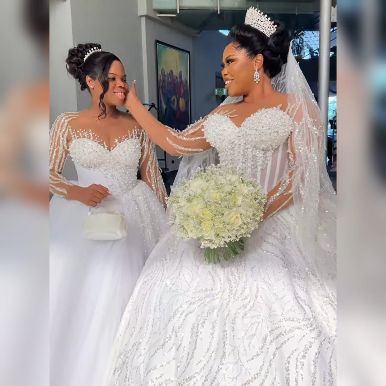 This Lovely Bride Fulfilled A Promise To Her Niece – Enjoy The Video