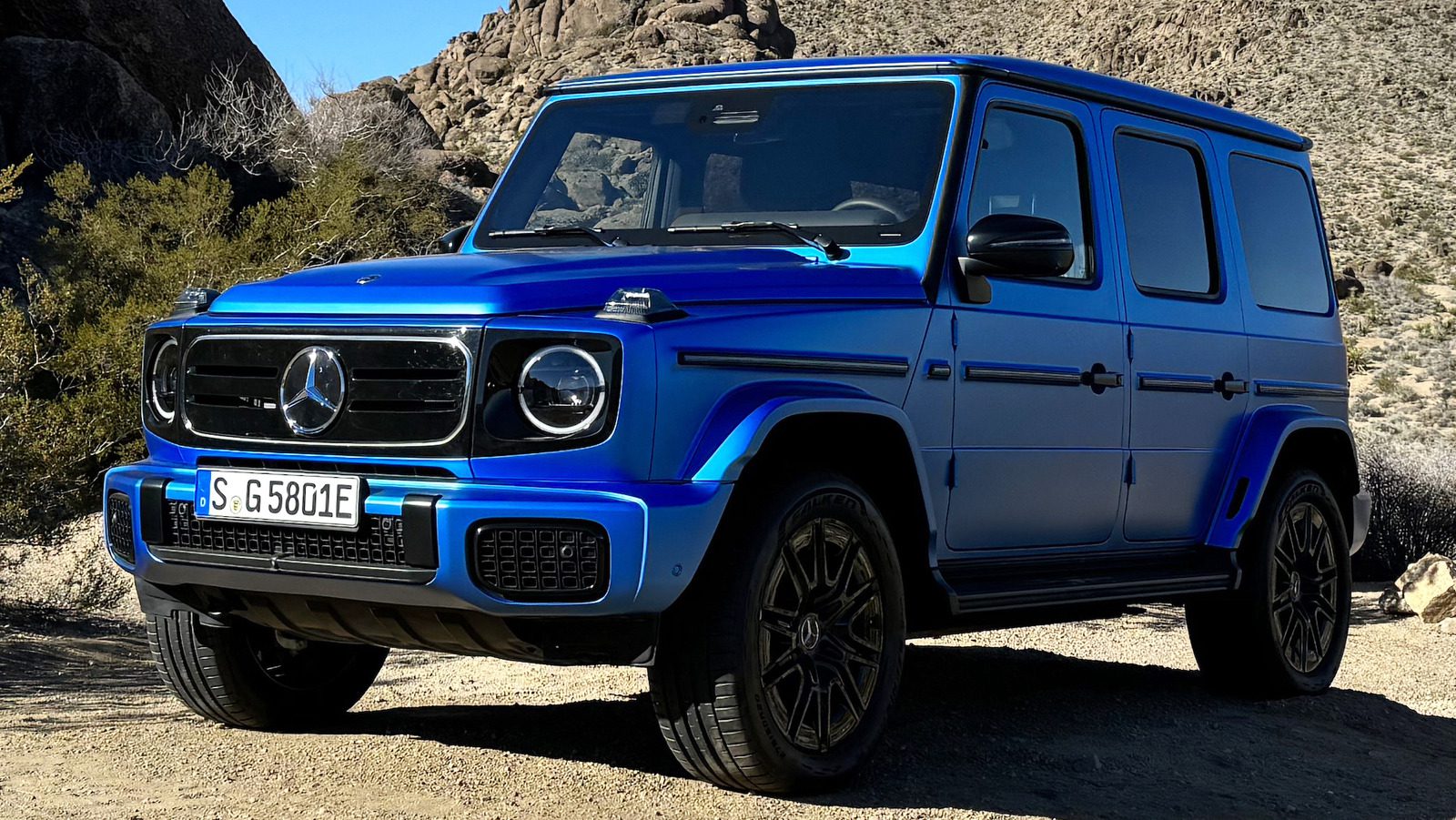 2025 Mercedes G 580 Revealed: What The Fully Electric G-Wagon Does With Four Motors