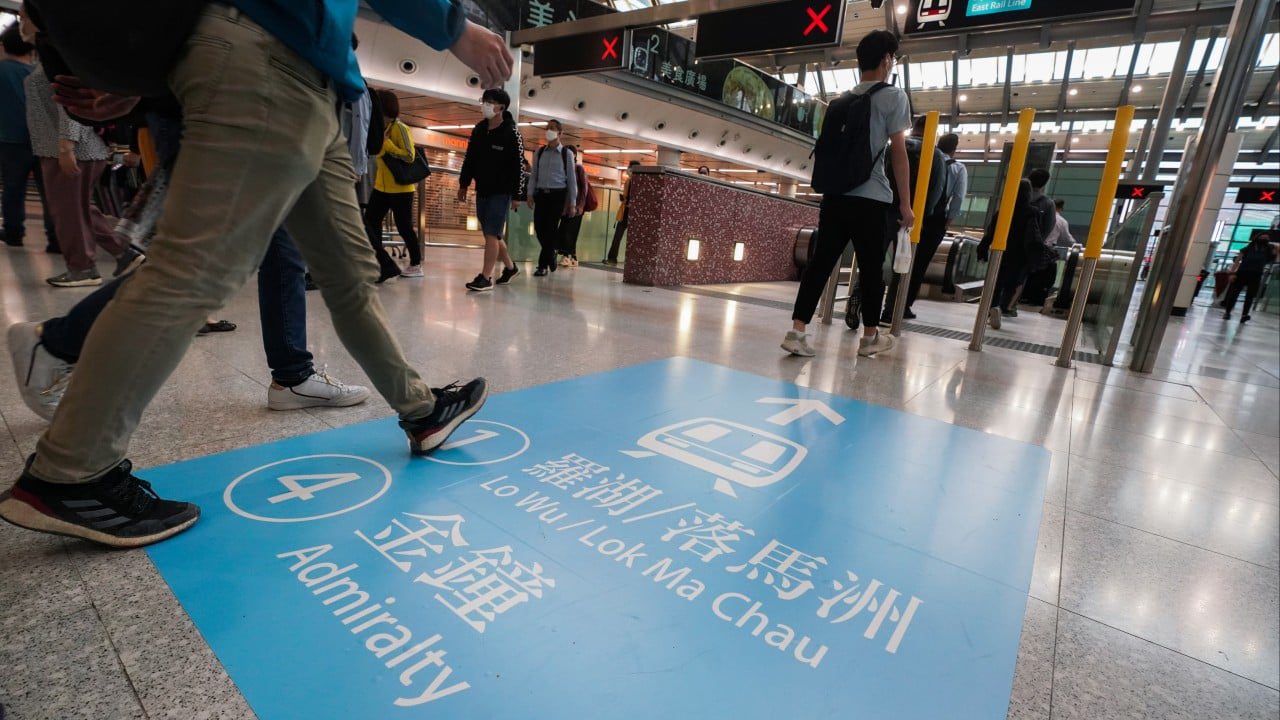 Train services reduced on Hong Kong’s East Rail line because of signalling system faults