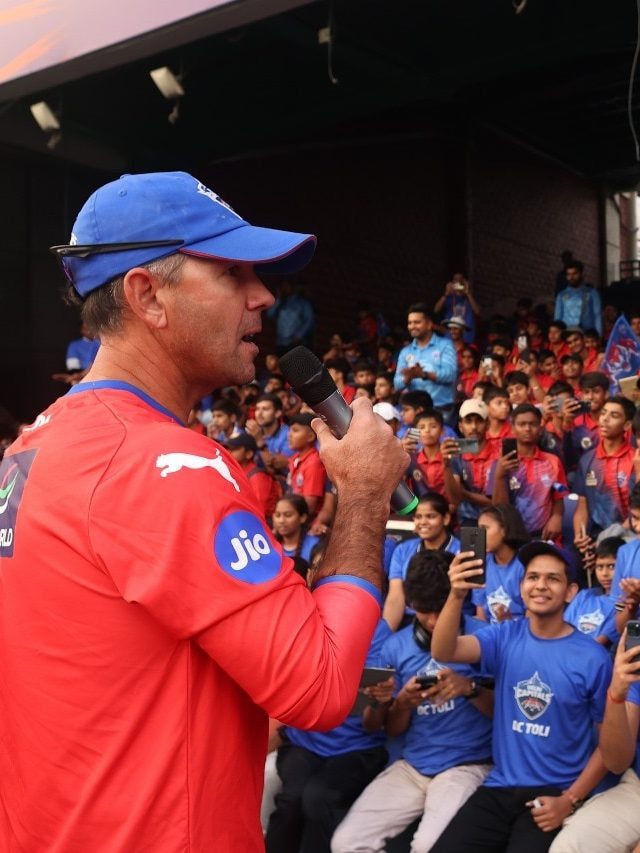 DC academy kids’ speacial meet with Ganguly, Ponting