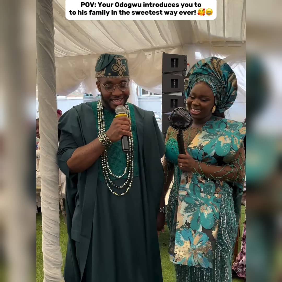 This Igbo Groom Introducing His Yoruba Bride To His Family Will Make You Smile