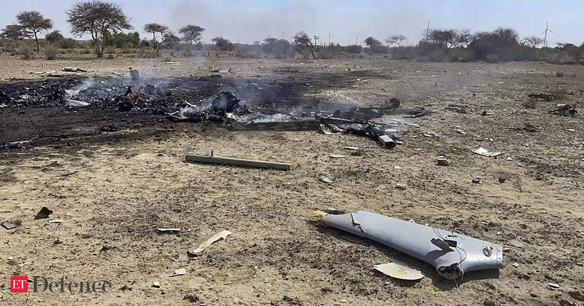 Remotely piloted IAF aircraft crashes in Jaisalmer