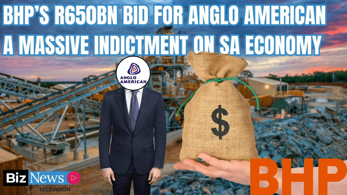 BHP’s ‘unbundle’ demands on bid for Anglo is an indictment on SA economy – Piet Viljoen