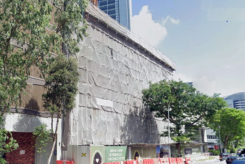 Hotel Project on Singapore’s Orchard Road on Market for $143M