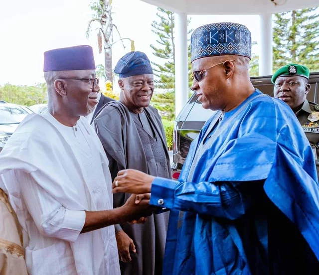 Reasons Why Aiyedatiwa’s Men Are Celebrating Gov’s Meeting With V.P Shettima