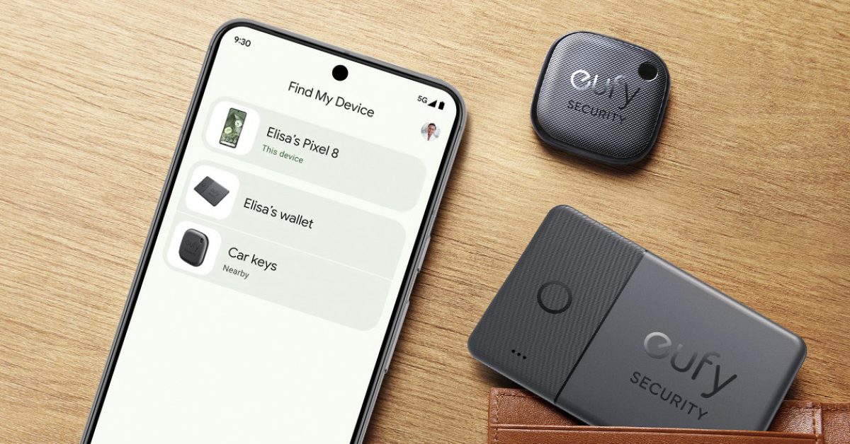 Eufy SmartTrack trackers coming to Android’s Find My Device network in June