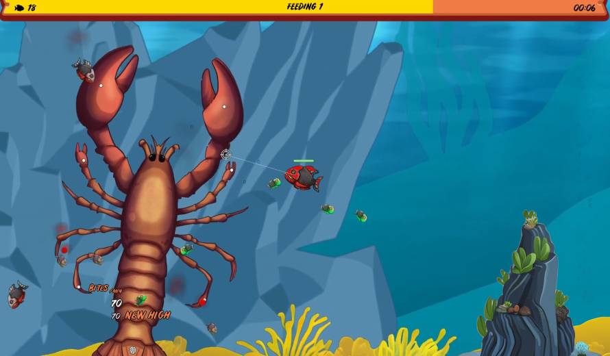 Piranha Feeding Is Out Now on Steam Early Access