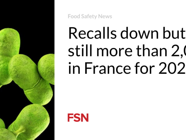 Recalls down but still more than 2,000 in France for 2023