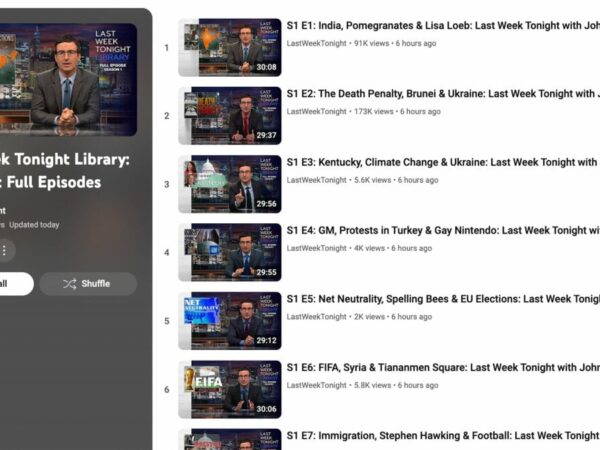 John Oliver fans, rejoice! ‘Last Week Tonight’ Season 1 is streaming for free on YouTube.