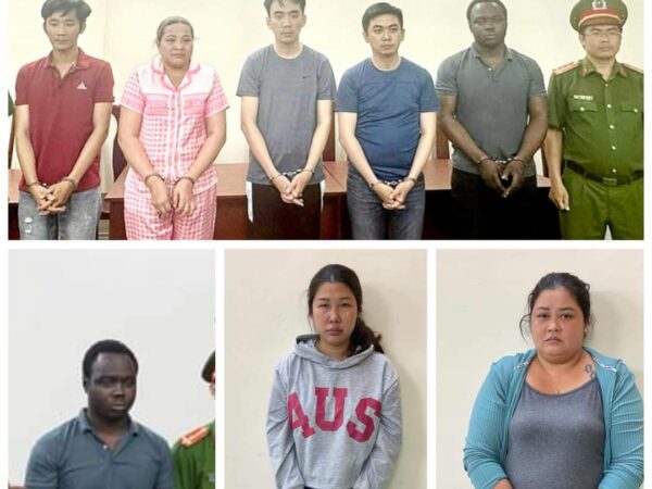 Nigerian Man, His Wife And 11 Others Arrested In Vietnam For Alleged Money Laundering