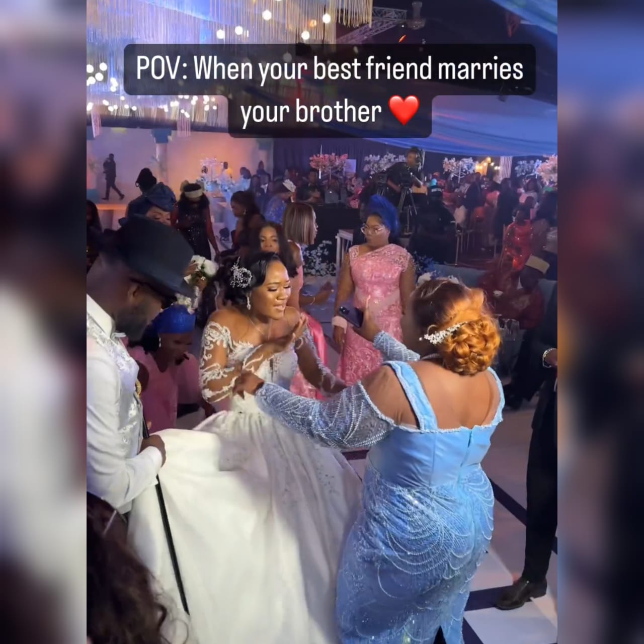 From Best Friends to In-Laws! This Bride and Groom’s Sister Will Make You Smile