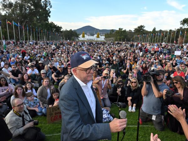 PM Anthony Albanese Slammed For Lying At Gendered Violence Rally