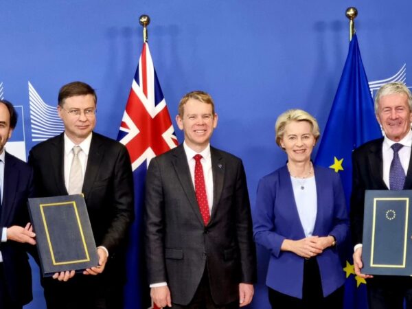 Free trade deal with the European Union comes into force