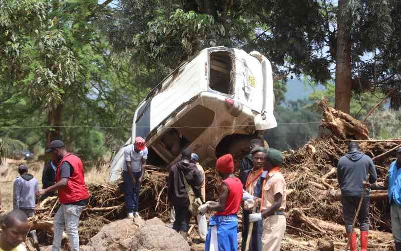 Pain as families identify bodies of kin swept by raging waters