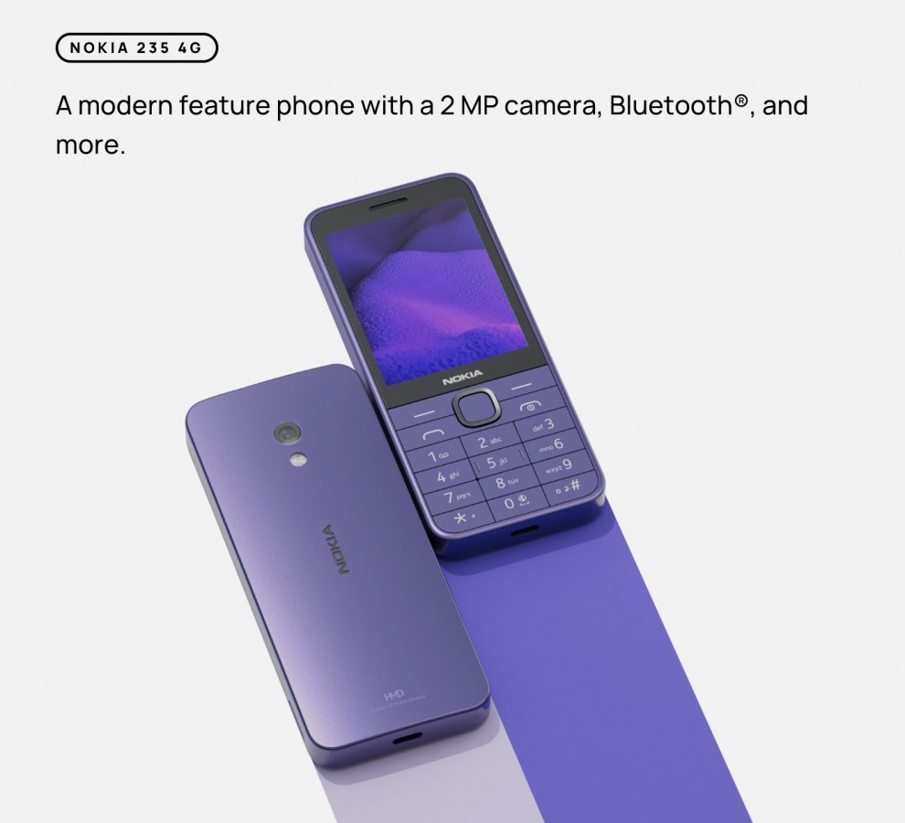 Nokia 215 4G, 225 4G and 235 4G smart feature phones unveiled