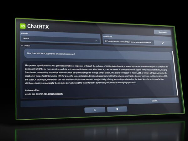 Nvidia’s AI chatbot now supports Google’s Gemma model, voice queries, and more