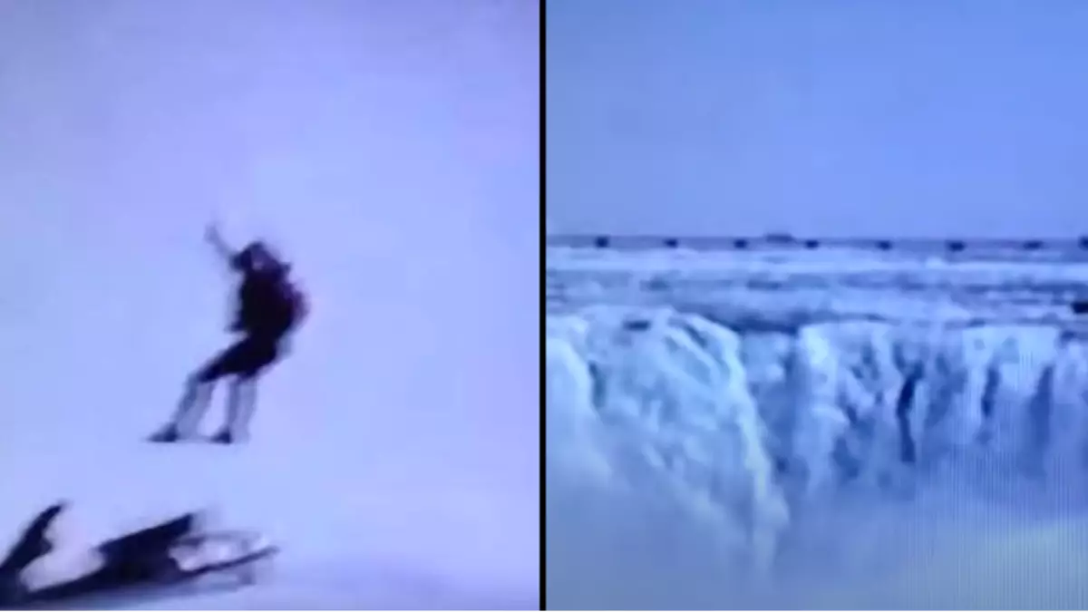 Tourists accidentally recorded man’s final moments as he attempted to jet ski across Niagara Falls