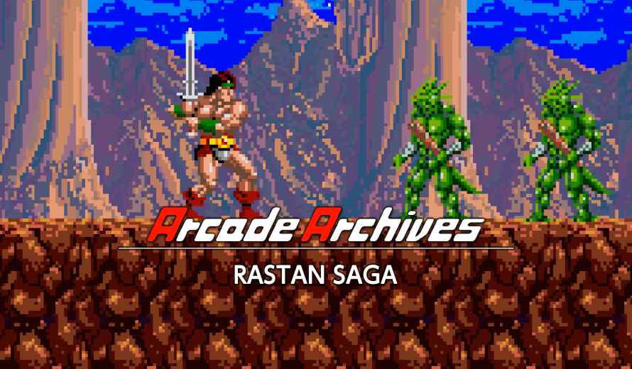 Arcade Archives RASTAN SAGA Launches Today on PS4 and Switch