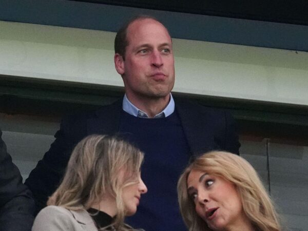 Prince William enjoys solo night out at the football on Princess Charlotte’s birthday – photos