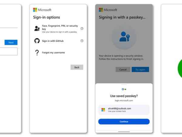 You can finally use passkeys to log into your Microsoft account