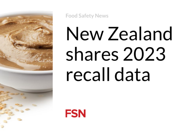 New Zealand shares 2023 recall data