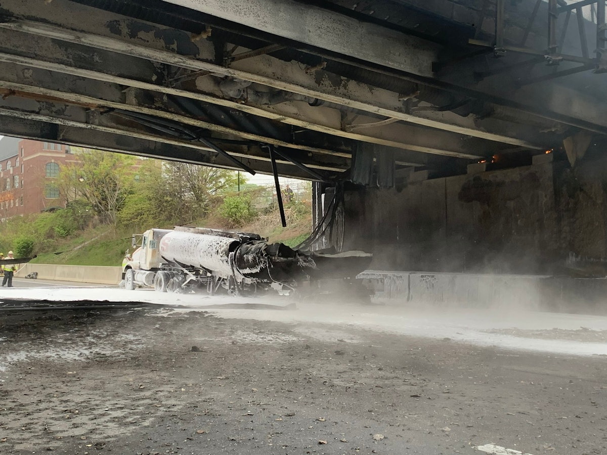 Fiery Crash Shuts Down I-95 in Conn.; Bridge to Be Demolished (Video)