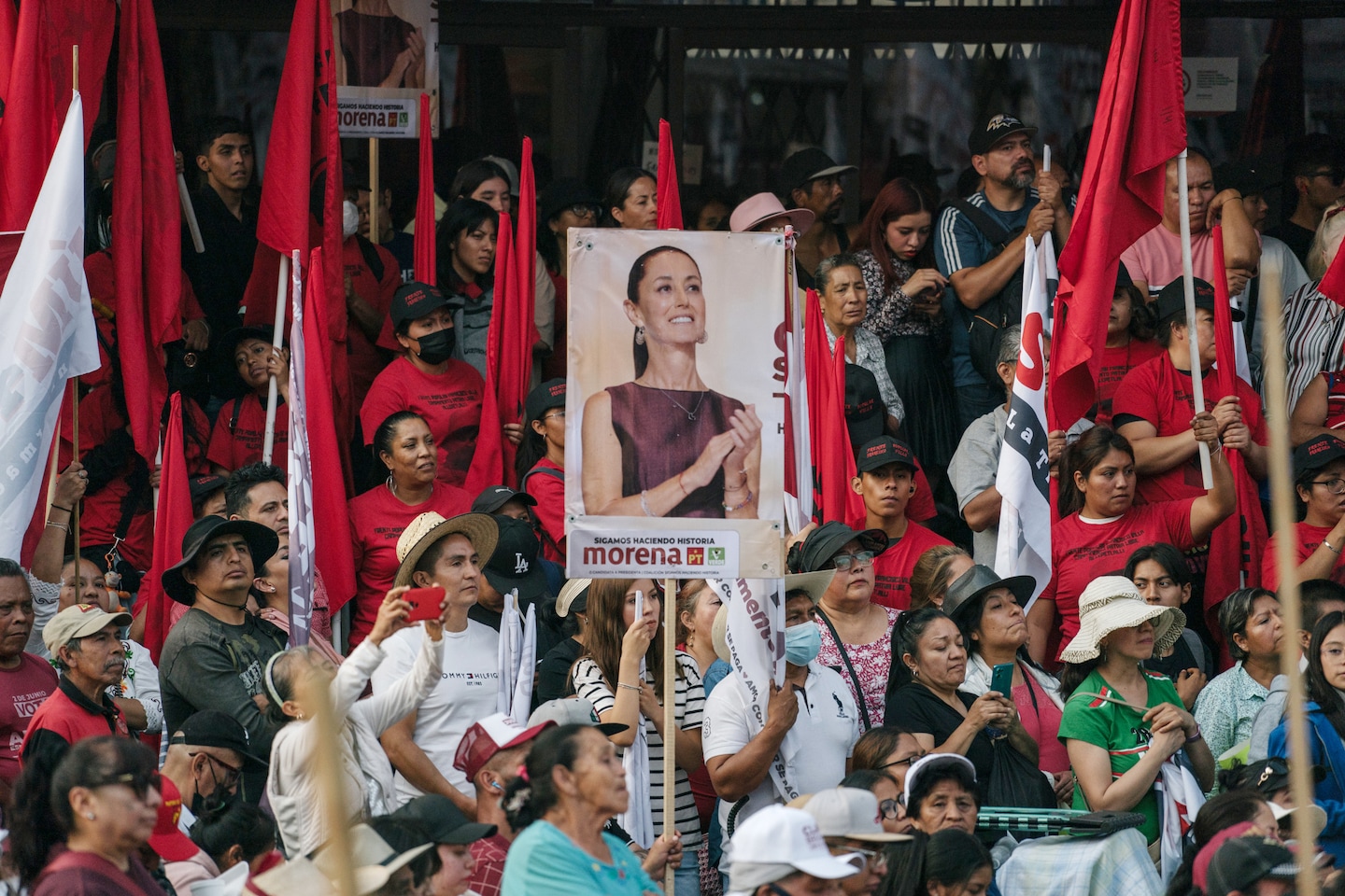 Two women are seeking Mexico’s presidency. But the race is about a man.