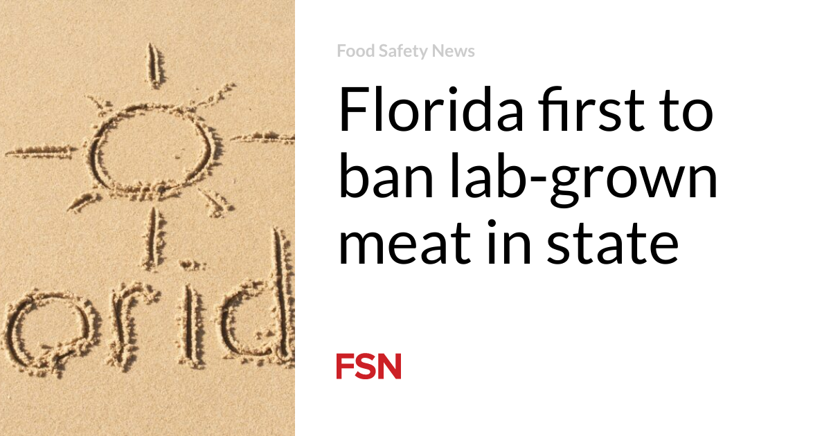 Florida first to ban lab-grown meat in state