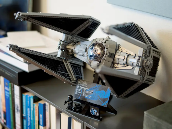 We Build LEGO Star Wars TIE Interceptor, A Sturdy, Detailed Replica Of A Fearsome Starship