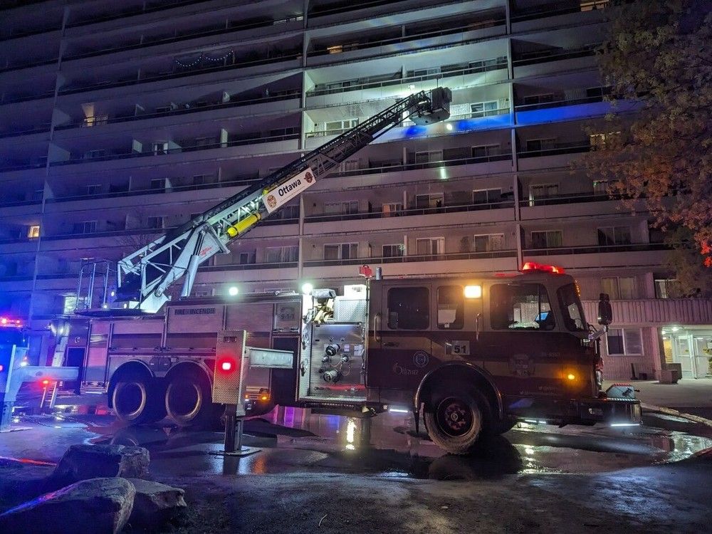 New apartment fire under investigation at Donald Street highrise, no injuries