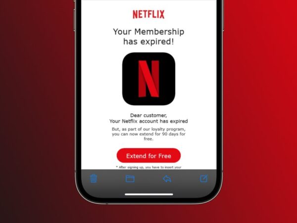 PSA: Watch out for this sneaky Netflix phishing scam