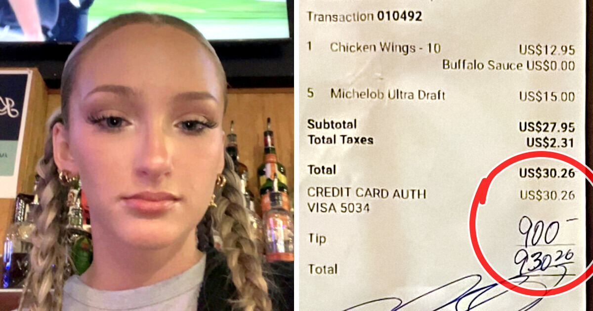 A Bartender Explains Why Customer Gave $900 Tip After a Strange Request