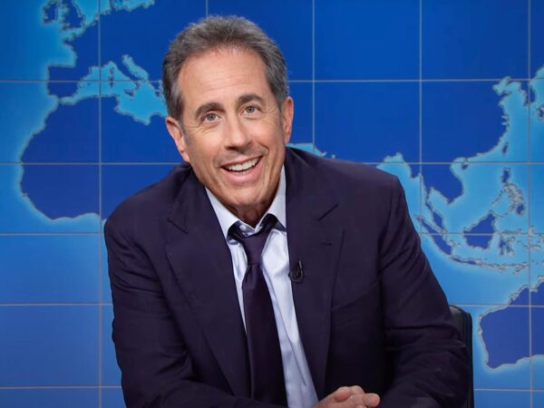 Jerry Seinfeld Drops by ‘SNL’ to Give Ryan Gosling Advice for Press Tours