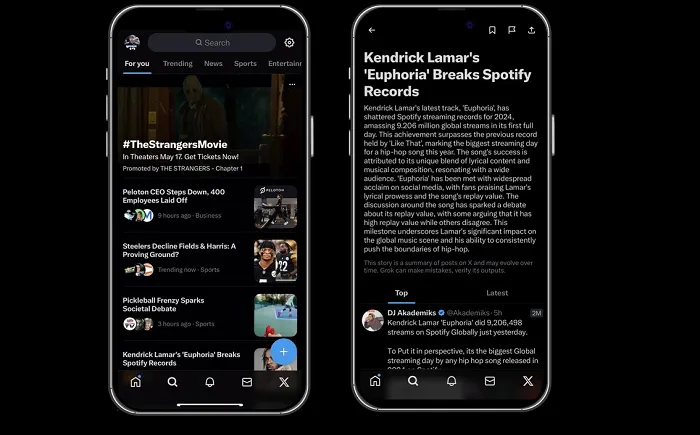 X Adds AI-Generated News Summaries for Premium Subscribers