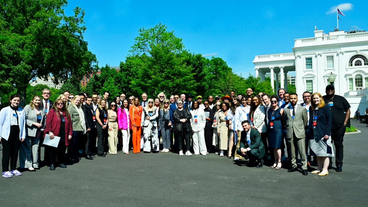 Mark Ronson, Sheryl Crow, Patti Austin, Lauren Daigle, Others Visit the White House to Chat AI Protections, Ticketing Reform, More