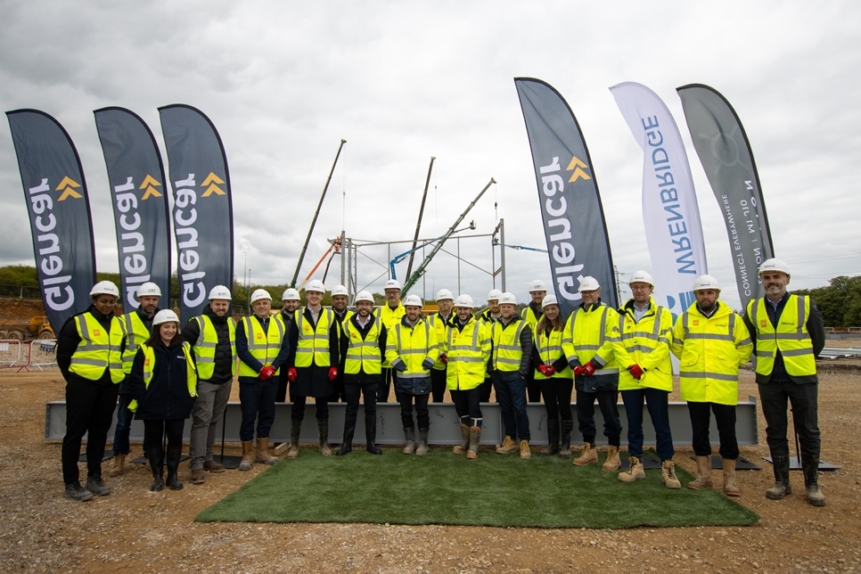 Steelwork rises on Luton industrial park