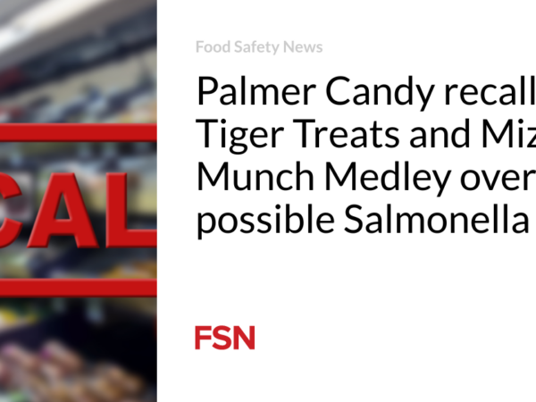 Palmer Candy recalls Tiger Treats and Mizzou Munch Medley over possible Salmonella