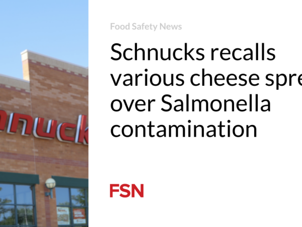 Schnucks recalls various cheese spreads over Salmonella contamination