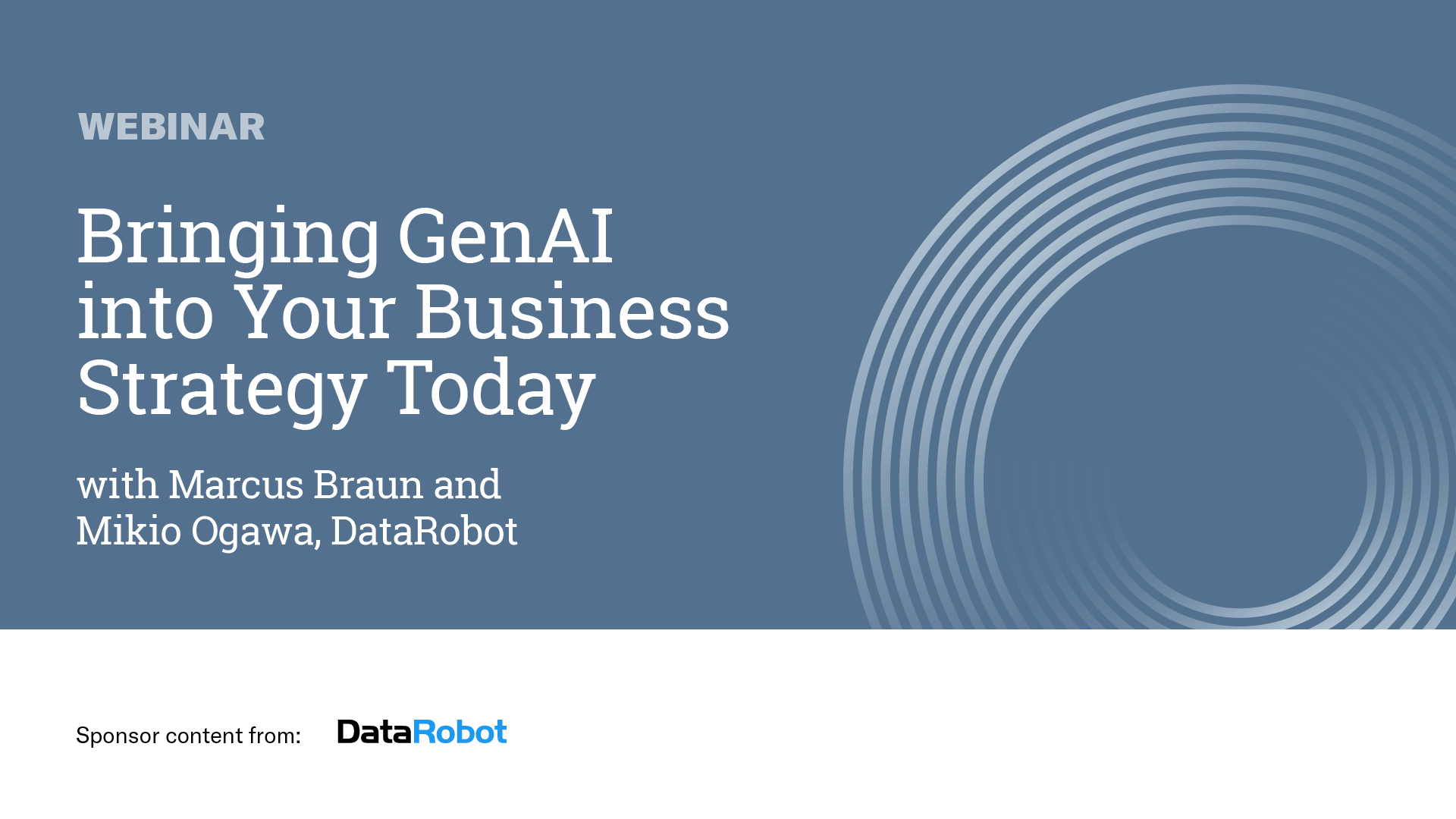 Bringing GenAI into Your Business Today