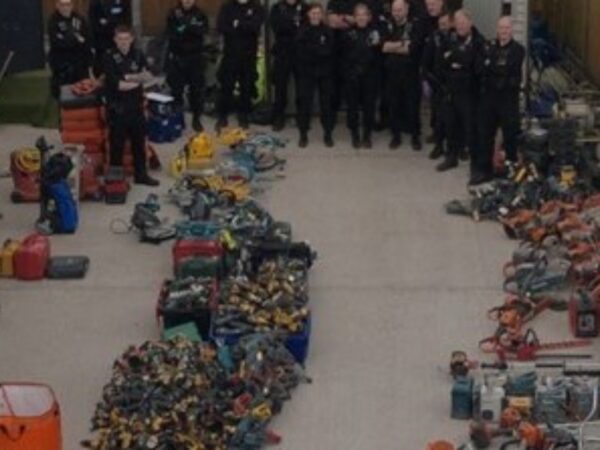 Kent police seize huge haul of stolen site tools