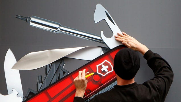 The next Swiss Army Knife won’t have a knife