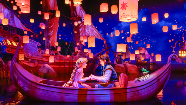 Disney’s New Tangled Ride Has to Be Seen to Be Believed