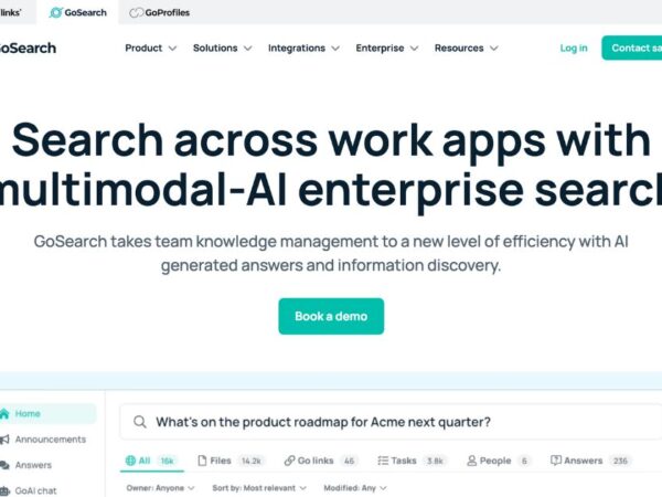 GoSearch: Knowledge management with AI-powered search