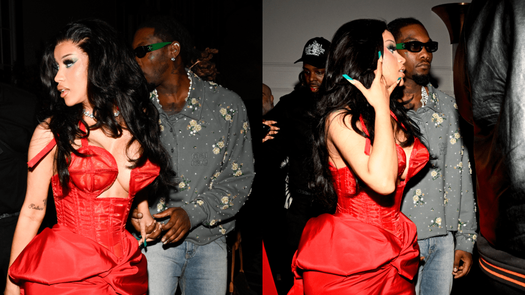 Cardi B, Offset Show Up Hand-In-Hand To Multiple Met Gala Parties After Breaking Up Last Year