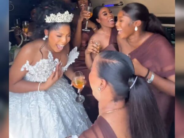 This Bride and Her Squad Totally Passed the Vibe and Beauty Check!